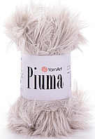 Пряжа Piuma YarnArt(мех)-4404 світлий беж