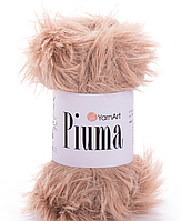 Пряжа Piuma YarnArt(мех)-4405 беж