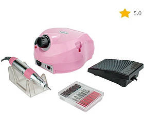 Фрезер для манікюру Nail Master ZS 601 65W 45000 машинка професійний фрейзер для нігтів + ​​олія OPI gift
