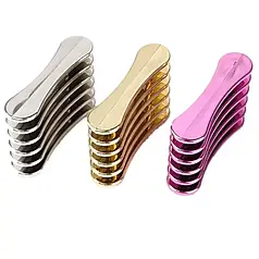 Пластикова підставка під пензлі silver