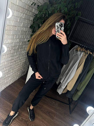 Теплий жіночий костюм, тканина "Фліс" 48, 50, 52, 54 розмір 48, фото 1