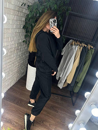 Теплий жіночий костюм, тканина "Фліс" 48, 50, 52, 54 розмір 48, фото 2