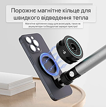 Штатив для стріму Telesin, тримач для телефону MagSafe на прищіпці, штатив настільний з затискачем на стіл P3-DS-02, фото 5