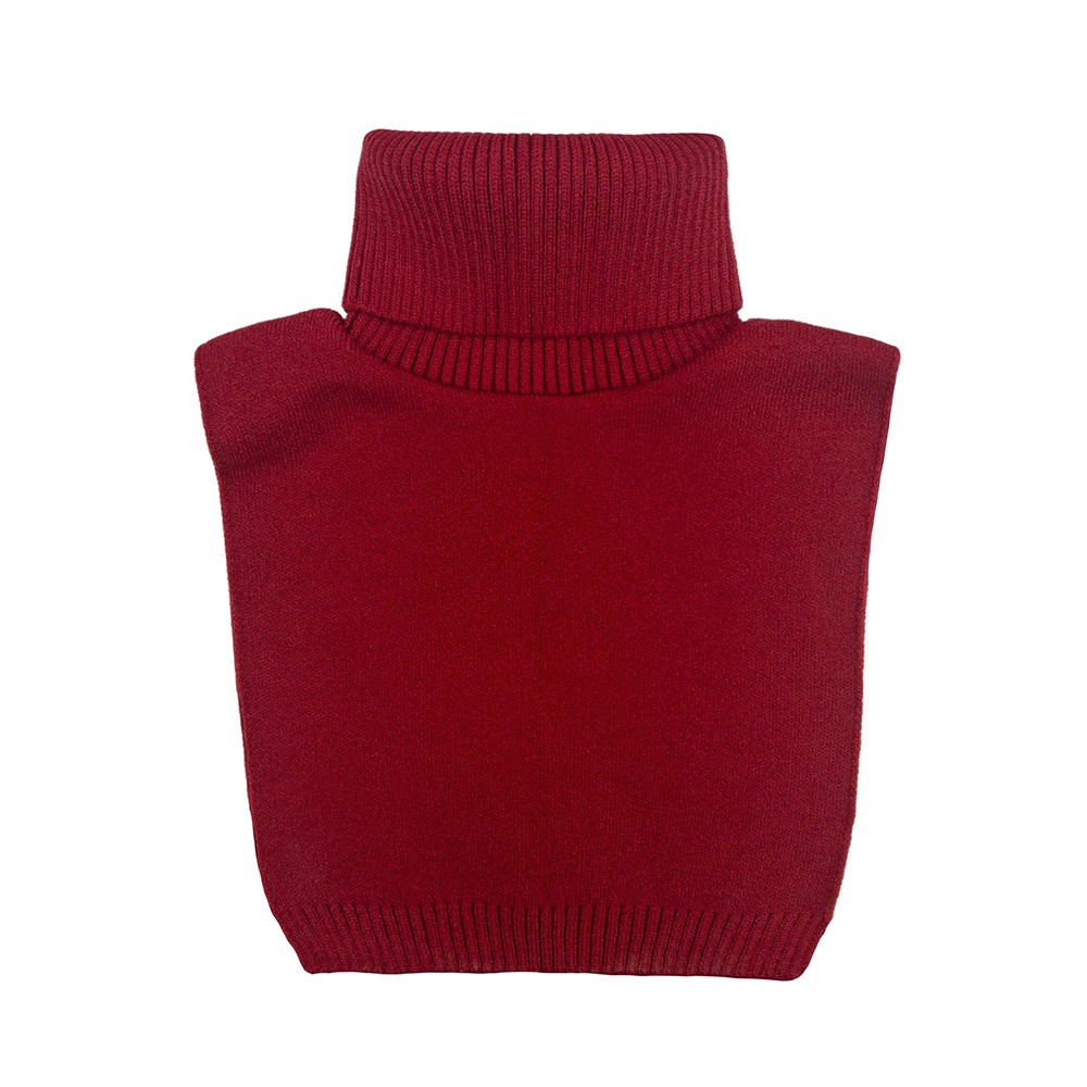 Манішка на шию Luxyart one size для дітей і дорослих червоний (KQ-738)