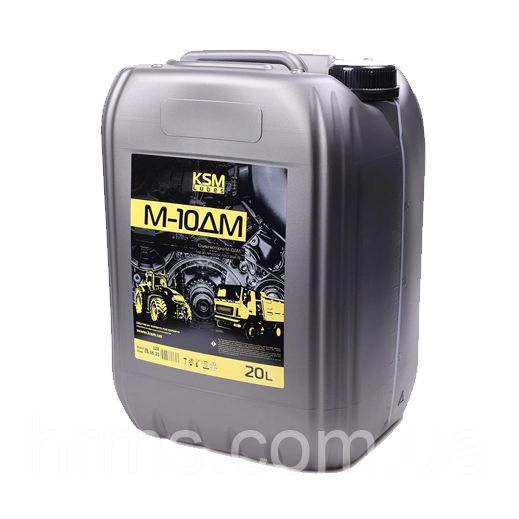 Масло моторне дизельне М10ДМ каністра 20л ГОСТ 8581-78 Олива М10ДМ SAE-30 CD бочка Масло м10 дм КСМ
