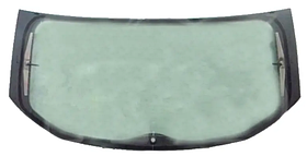 Скло заднє з підігрівом Seat Ibiza 09-17 3D HB Xinyu 1 отв.