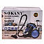 Пилосос без мішка SOKANY SK-3387 на 3 л циклонний контейнерний 3000 Вт, фото 2