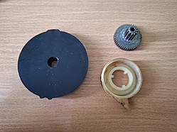 Шестірні редуктора + Захват для редуктора для кавомашини Siemens Surpresso S40 CTES1 б/у