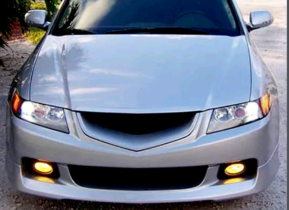 Передня решітка радіатора для Honda Accord CL7 (2002-2005) до рестайлінгу, фото 1