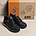 Чоловічі шкіряні кросівки Performance footwear Black, фото 5
