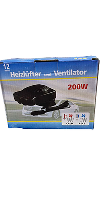 Авто фен дуйка для обдування скла, 12В, 200Вт (60), фото 1