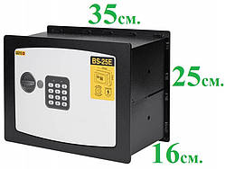 Вбудований сейф Gute BS-25Е, сейф вбудований в стіну, сейф що монтується в стіну, підлогу