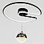 Люстра Led нічник Зоряне небо  Artlight 59W до 12 кв.м колір Чорний 2468/480BK, фото 3