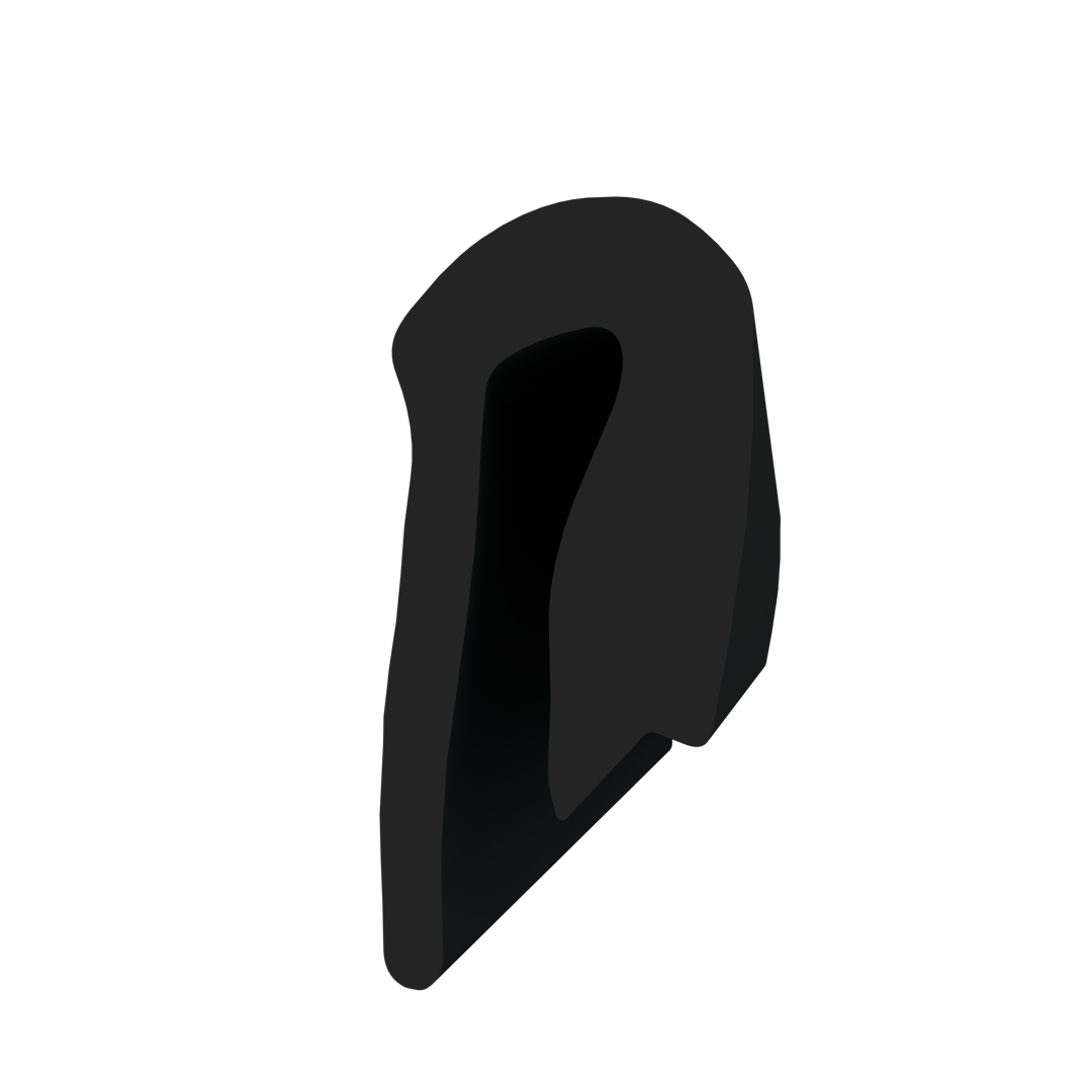 Гарпун для натяжної стелі 10.5 чорний