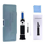 Рефрактометр для вина RZ 121 АТС двокомпонентний прилад для вимірювання винограду, фото 7