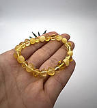 Браслет з натурального бурштину , браслет з бурштину, фото 3