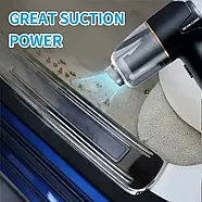 Пилосос автомобільний з різними насадками Vacuum Cleaner AND988 50 Вт Бездротовий пилосос для авто, фото 5