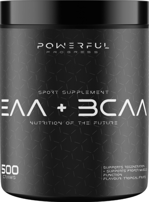 Незамінні амінокислоти  Powerful Progress	EAA + BCAA 500 g тропічні фрукти