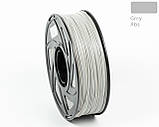 Пластик філамент для 3Д-друку TRONXY ABS  Grey (A11141), 1.75мм, 1кг, 395м, 230-250°C, Сірий, фото 3