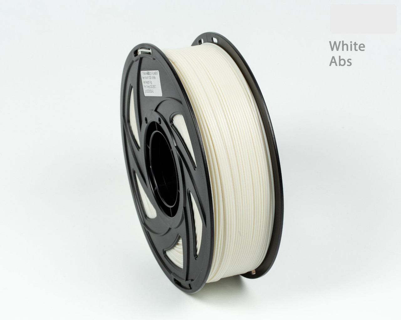 Пластик філамент для 3Д-друку TRONXY ABS  White (A11029), 1.75мм, 1кг, 395м, 230-250°C, Білий