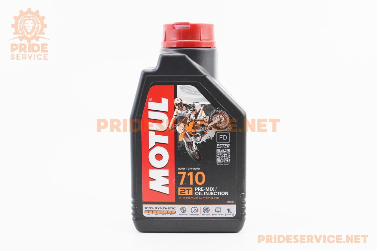 Олива 2T - синтетична для мототехніки "710 SYNTHETIC 100%", 1L, МОТОХІМІЯ, SV-304144