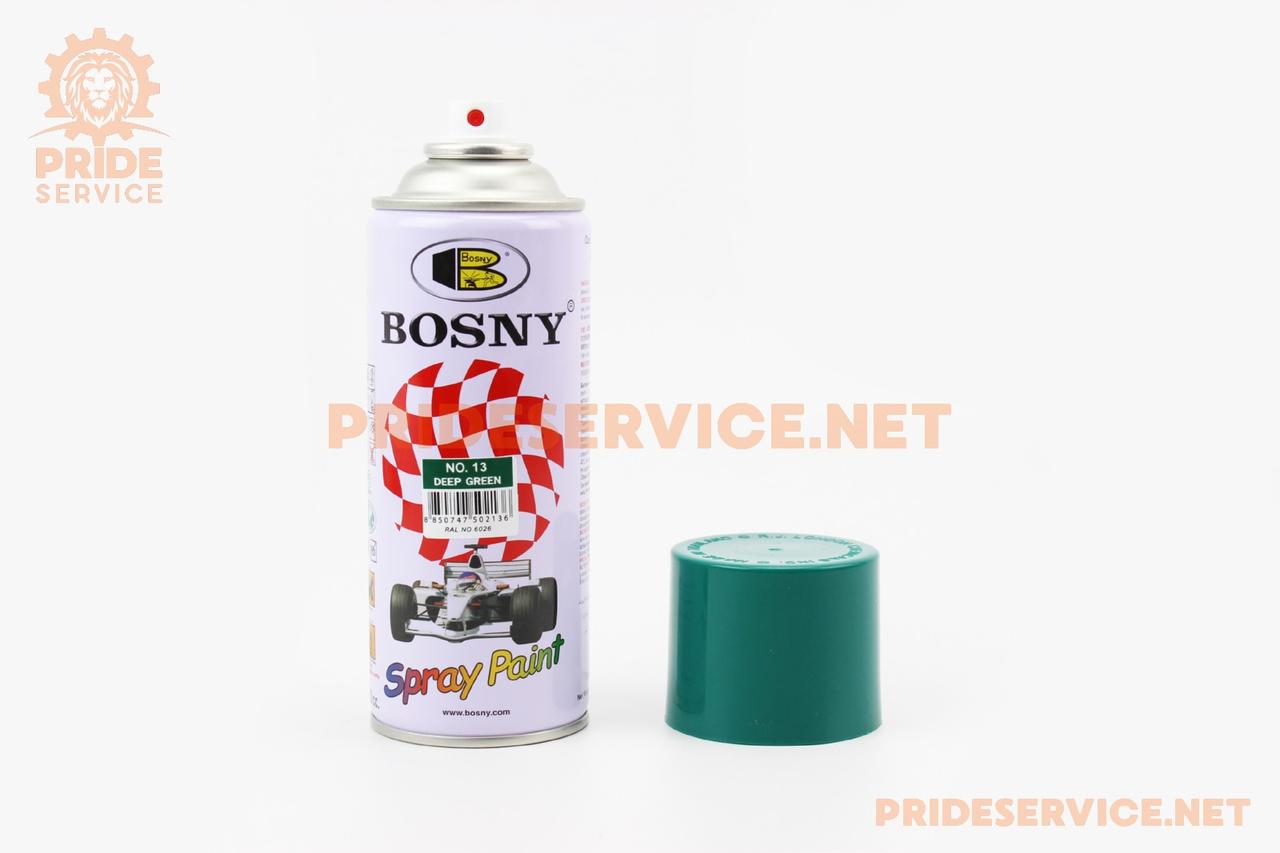 Фарба акрилова, темно-зелений, аерозоль 400ml (№13), МОТОХІМІЯ, SV-304244