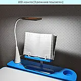 Парта учнівська дитяча + Лампа настільна Bambi M 4428, фото 4