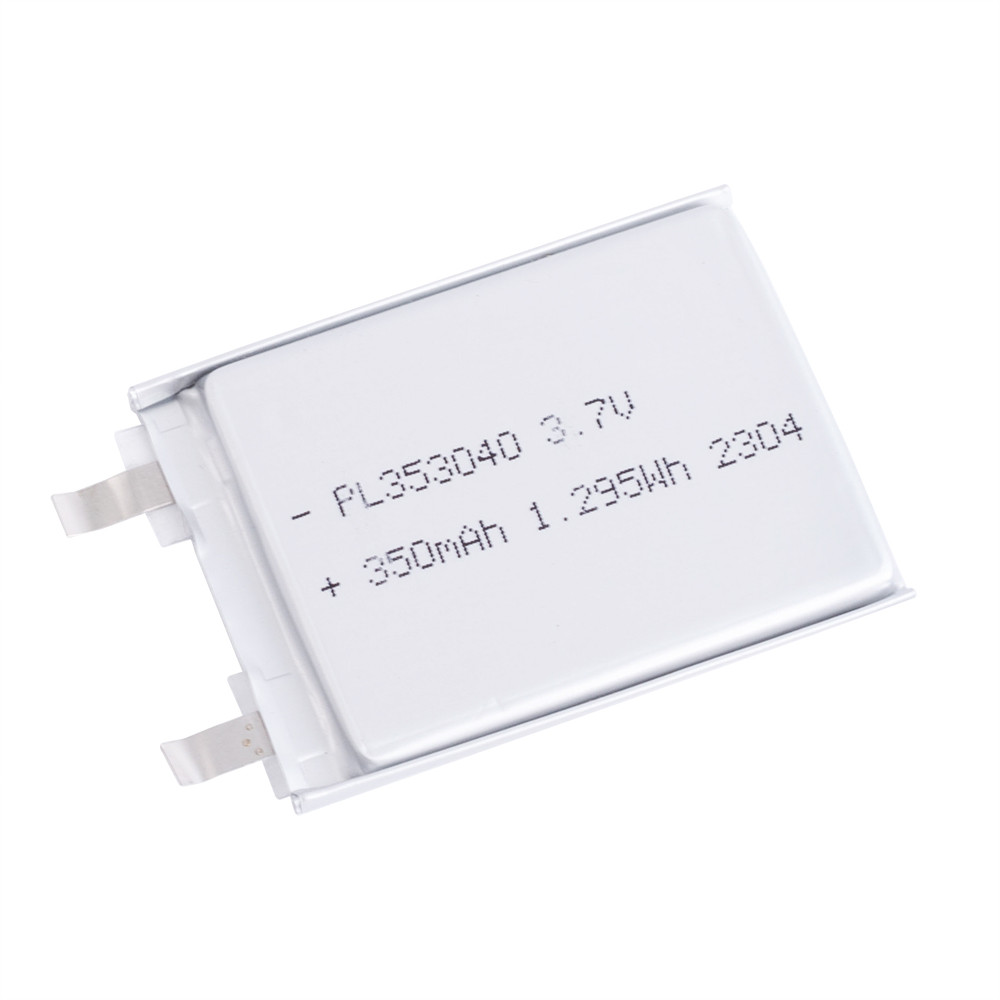 LiPo 350 mAh, 3,7V, 3,5x30,5x40,5 мм LiPower акумулятор літієво-полімерний PL353040