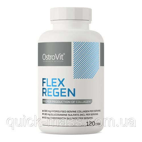 Комплекс для суглобів Ostrovit Flex Regen 120 tab, фото 1
