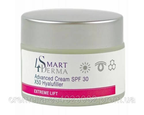 Вдосконалюючий денний крем SPF 30 ADVANCED CREAM SPF 30 X50 HYALUFILLER, фото 1
