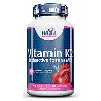 Вітамін К2 HayaLabs Vitamin K2-Mk7 100 мкг - 60 капс
