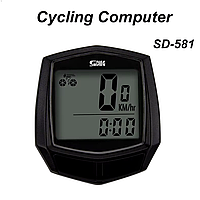 Велокомп'ютер одометр спідометр 15 функцій SD-581