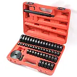 Набір оправок для випресовки підшипників, втулок 18-65мм (крок 1мм) ZBTools (zb2523), фото 3