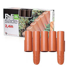 Бордюр садовий Palisada ogrodowa теракотовий 2.35м.