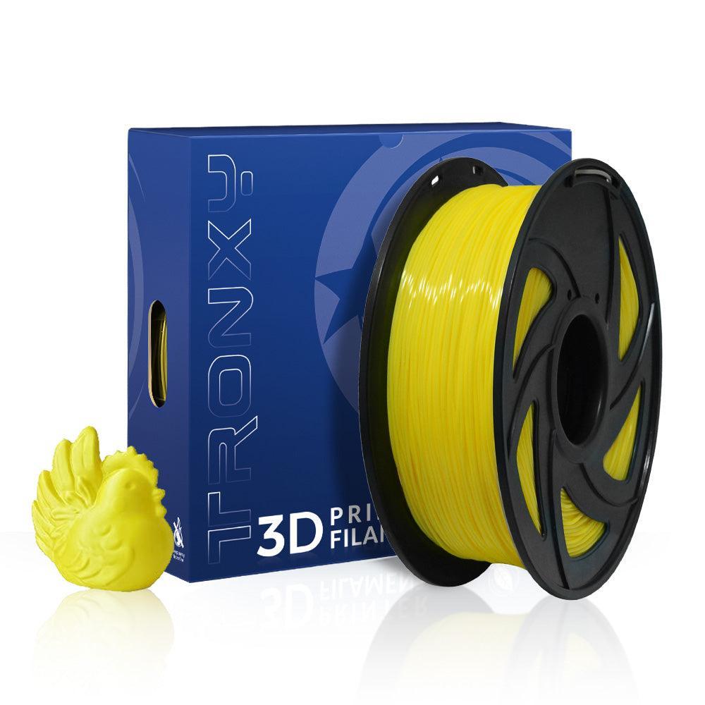 Пластик філамент для 3Д-друку TRONXY ABS Yellow (A11124), 1.75мм, 1кг, 395м, 230-250°C, Жовтий