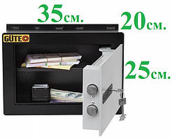Вбудований сейф Gute GBS-2520, сейф вбудований в стіну, сейф що монтується в стіну, підлогу