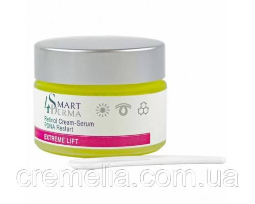 Рестарт-сироватка з ретинолом та ПДНА RETINOL CREAM-SERUM PDNA RESTART Smart4Derma, фото 1