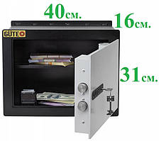 Вбудований сейф Gute GBS-3016, сейф вбудований в стіну, сейф що монтується в стіну, підлогу