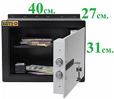 Вбудований сейф Gute GBS-3027, сейф вбудований в стіну, сейф що монтується в стіну, підлогу