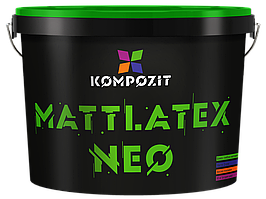 Фарба нтер’єрна MATT LATEX NEO, 1,4 кг, Глибоко-матовий, Білий
