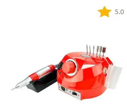 Фрезер для манікюру з насадками Drill Master ZS 601 65W 45000об машинка для нігтів фрейзер Drill pro zs 601, фото 1