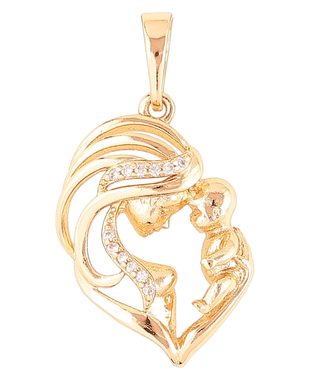 Кулон Xuping Позолота 18K «Щастя материнства» для ланцюжка до 6мм