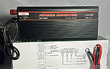 Інвертор напруги з функцією підзарядки АКБ UPS-1800A UKC 12V-220V 1800Вт, фото 6