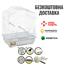 Клітка Flamingo Lampung для птахів, метал, 30х22,5х38см