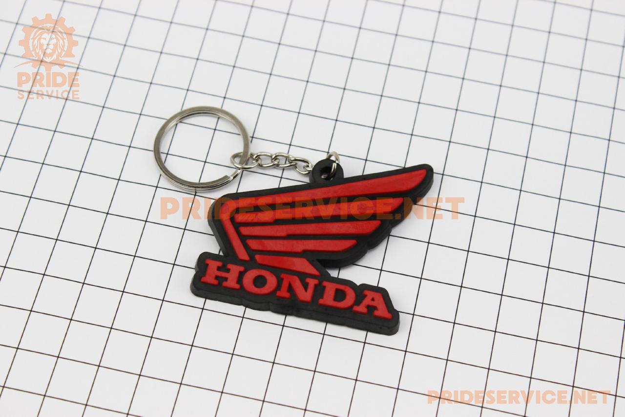 Брелок "HONDA", гумовий 50х42мм, поліграфія, SV-502391