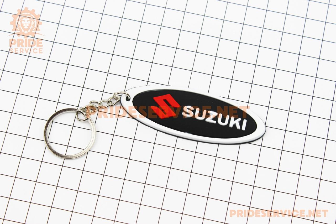 Брелок "SUZUKI", гумовий 70х25мм, поліграфія, SV-502433