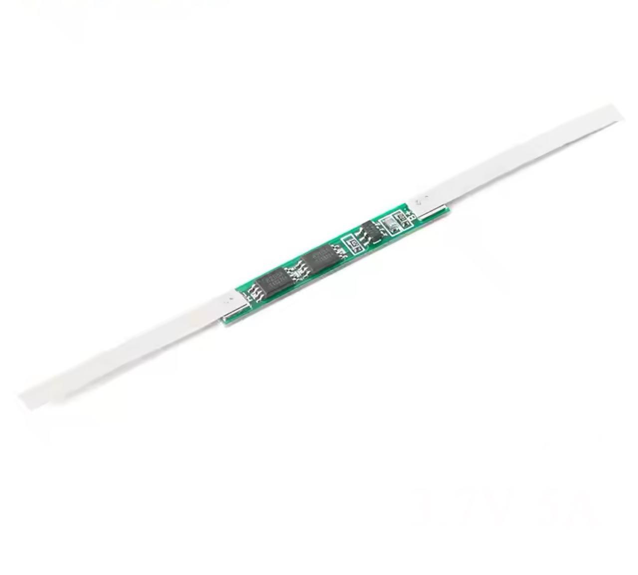 Контролер BMS 3.7V 1S 5A з пластинами для зварювання