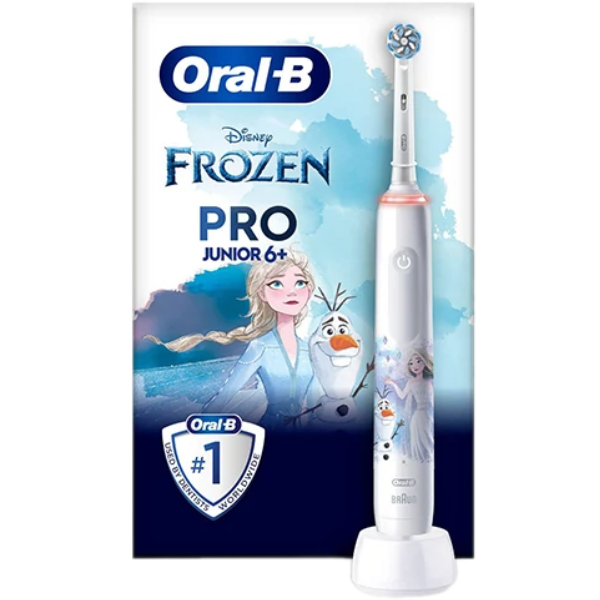 Електрична зубна щітка Oral-B D505.513.Z3K PRO 3 Junior 6+ Frozen, фото 1