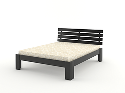 Ліжко Техас з натурального дерева