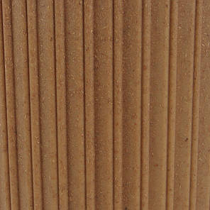 Горщик пластмасовий Keli Mika Petit ECO WOOD натуральне дерево 14 см., фото 4